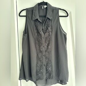 H&M Black Tank Top
